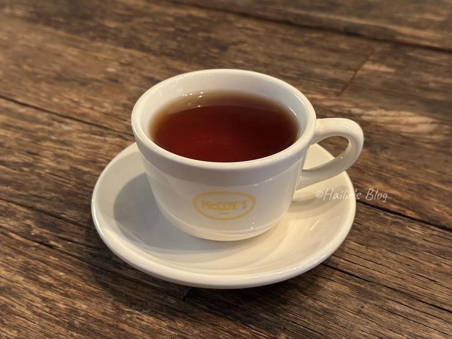 延南洞 McCOY's cafe 招牌飲品熱水蜜桃茶