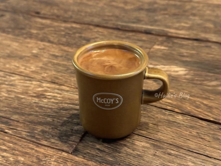 延南洞 McCOY's cafe 招牌飲品熱美式咖啡